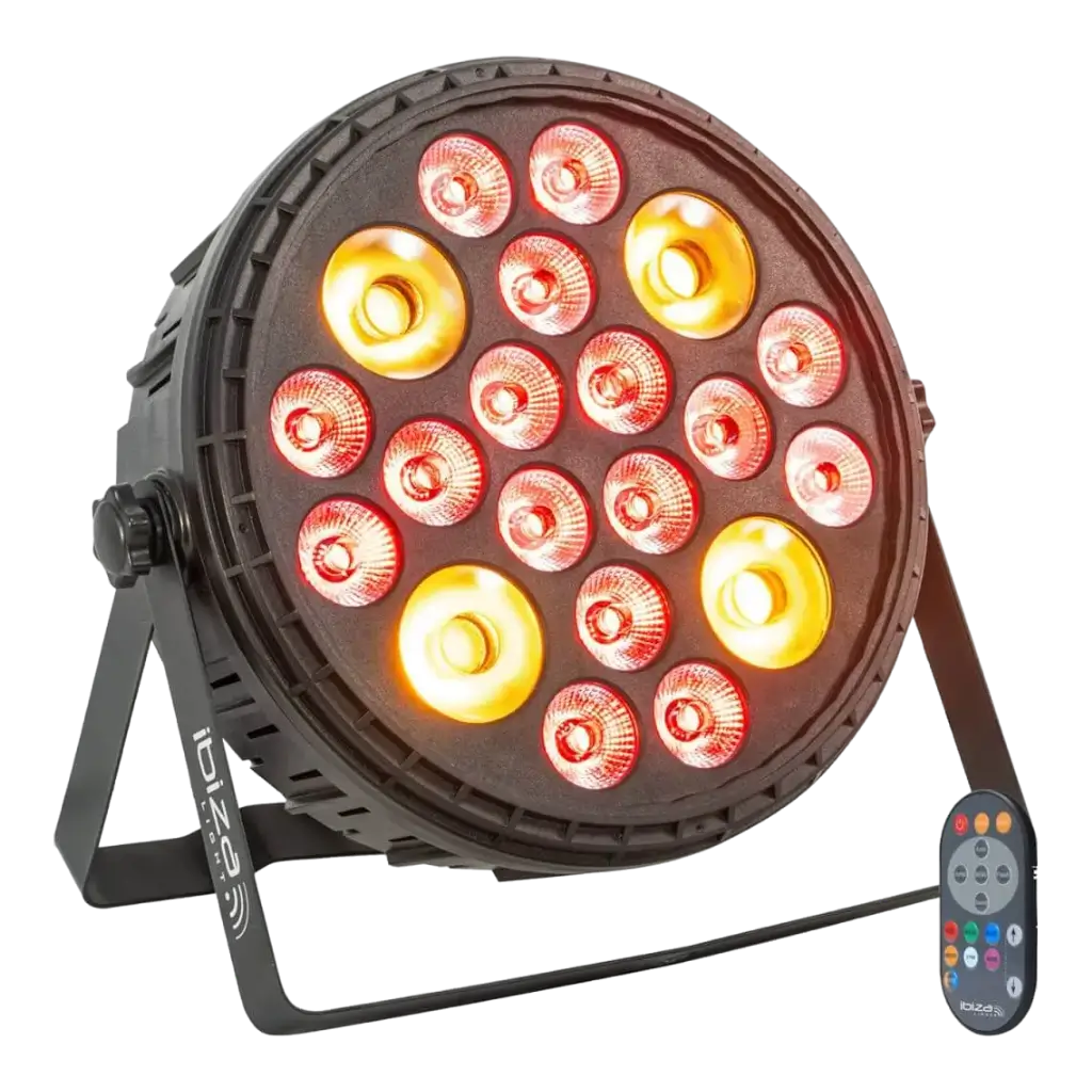 XXL-PAR-Scheinwerfer mit RGBW-LED 4-EN-1 - BIGPAR-16RGBW4A
