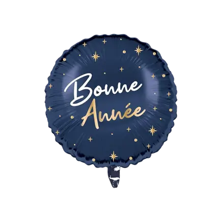 Metallischer Ballon Gutes Neues Jahr 35cm