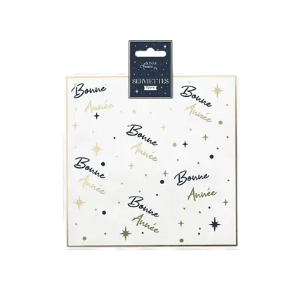 Serviette Gutes Neues Jahr - 10er-Set