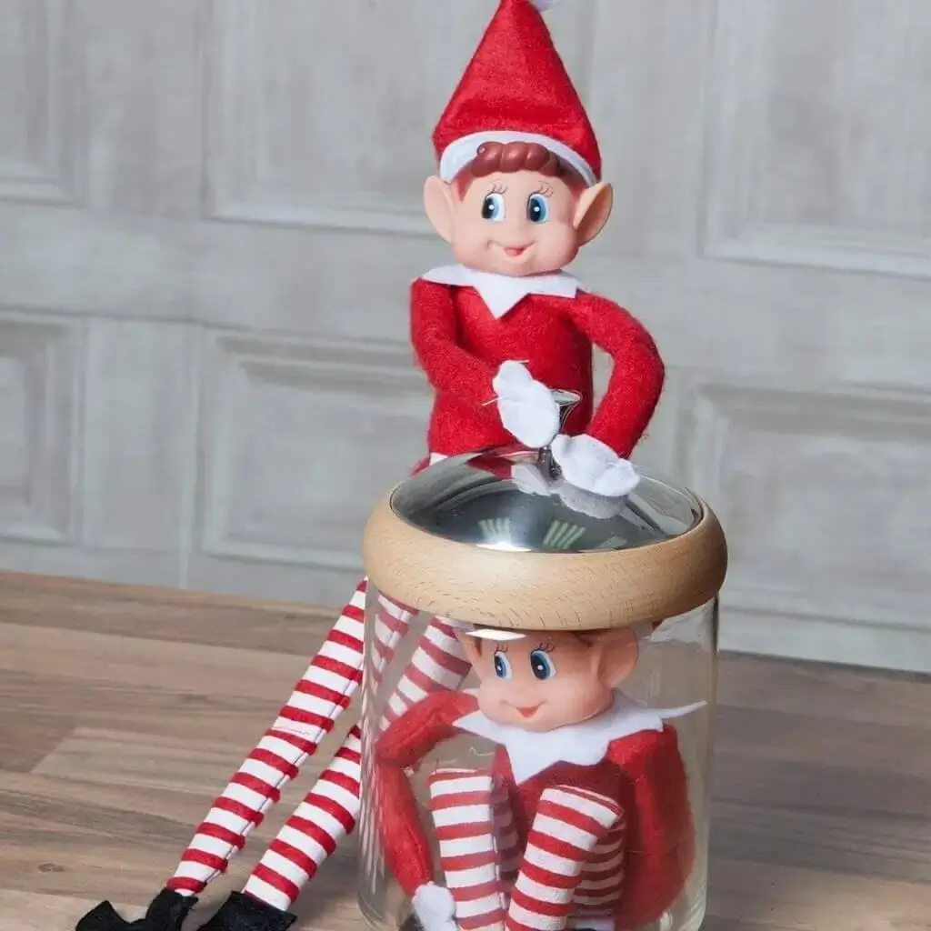 Weihnachtself Junge
