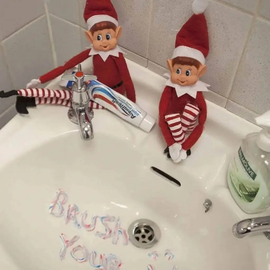 Weihnachtself Junge