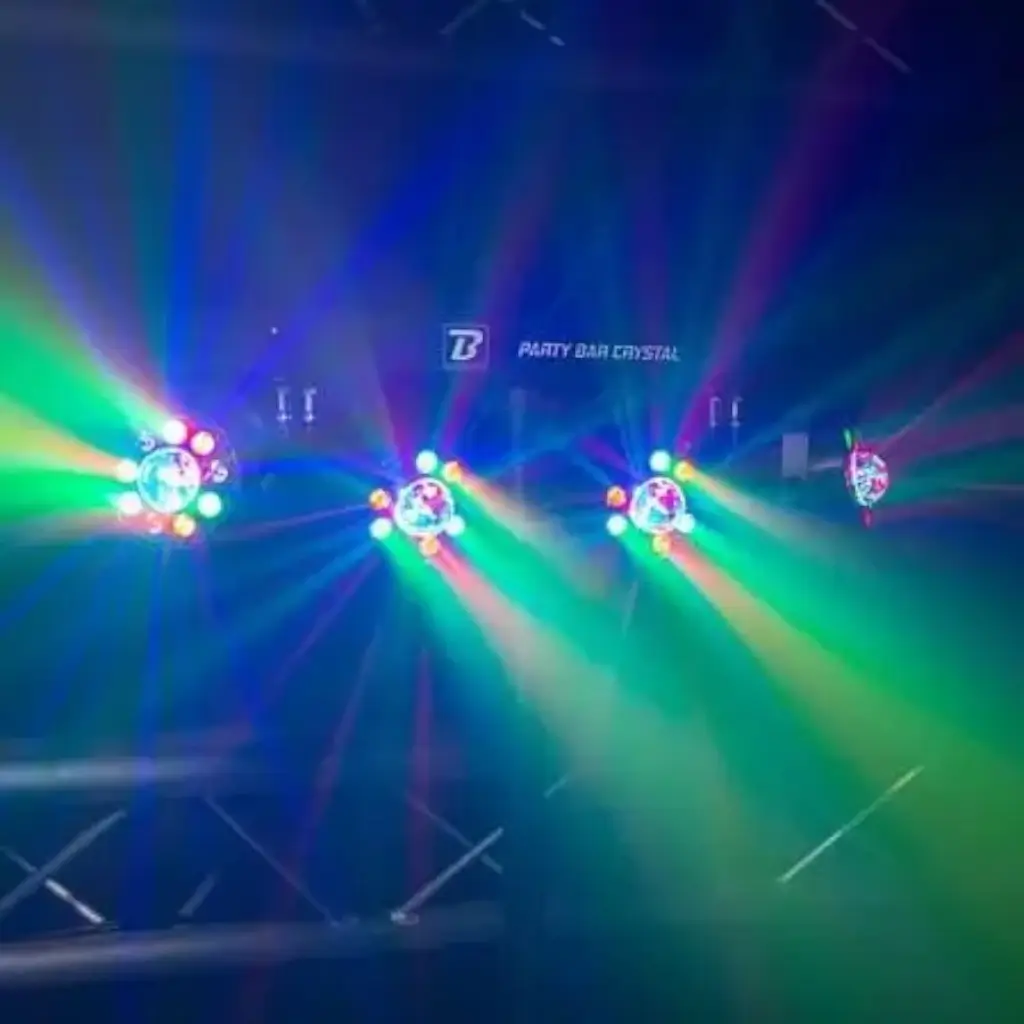 BoomTone DJ-LED-Effektleiste - Party Bar Crystal MKII