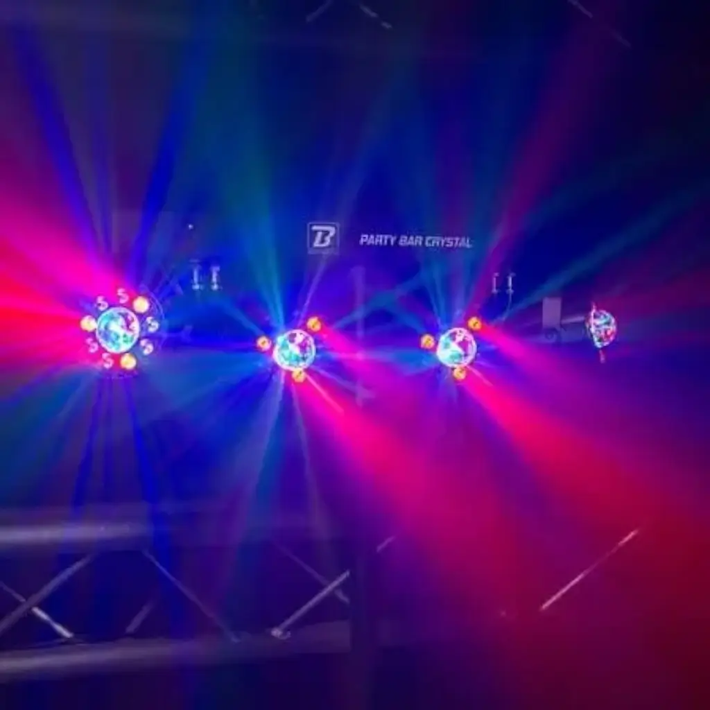 BoomTone DJ-LED-Effektleiste - Party Bar Crystal MKII