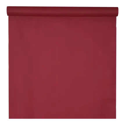 Tischdecke Eternity Rot Bordeaux 10m x 1,20m