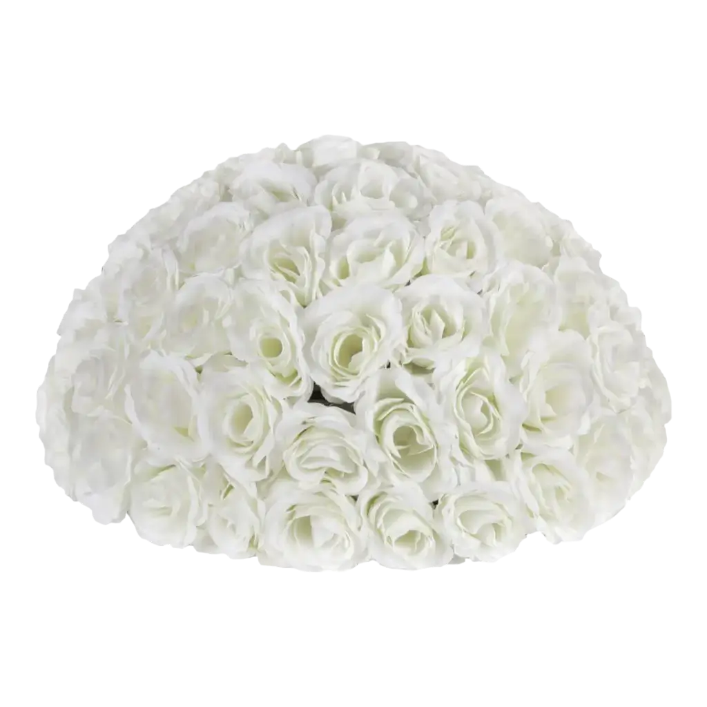 Tafelaufsatz Roses Blanches