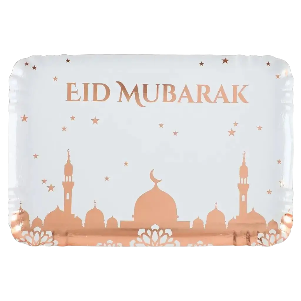 Eid Mubarak Tablett - 5er-Set