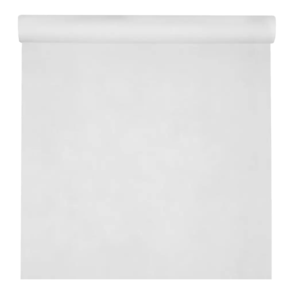 Tischdecke Harmony Weiß - 1,2 x 10 mètres
