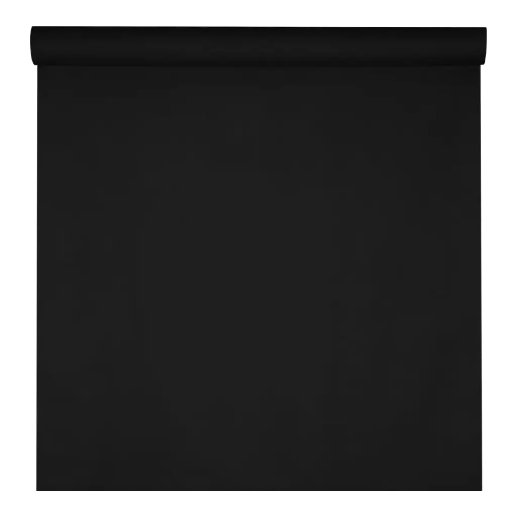 Tischdecke Harmony Schwarz - 1,2 x 10 mètres