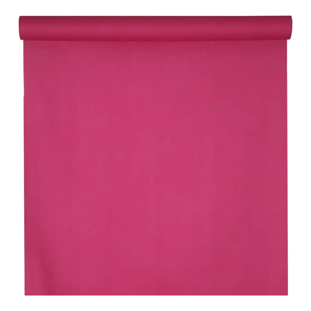 Tischdecke Harmony Fuchsia - 1,2 x 10 mètres