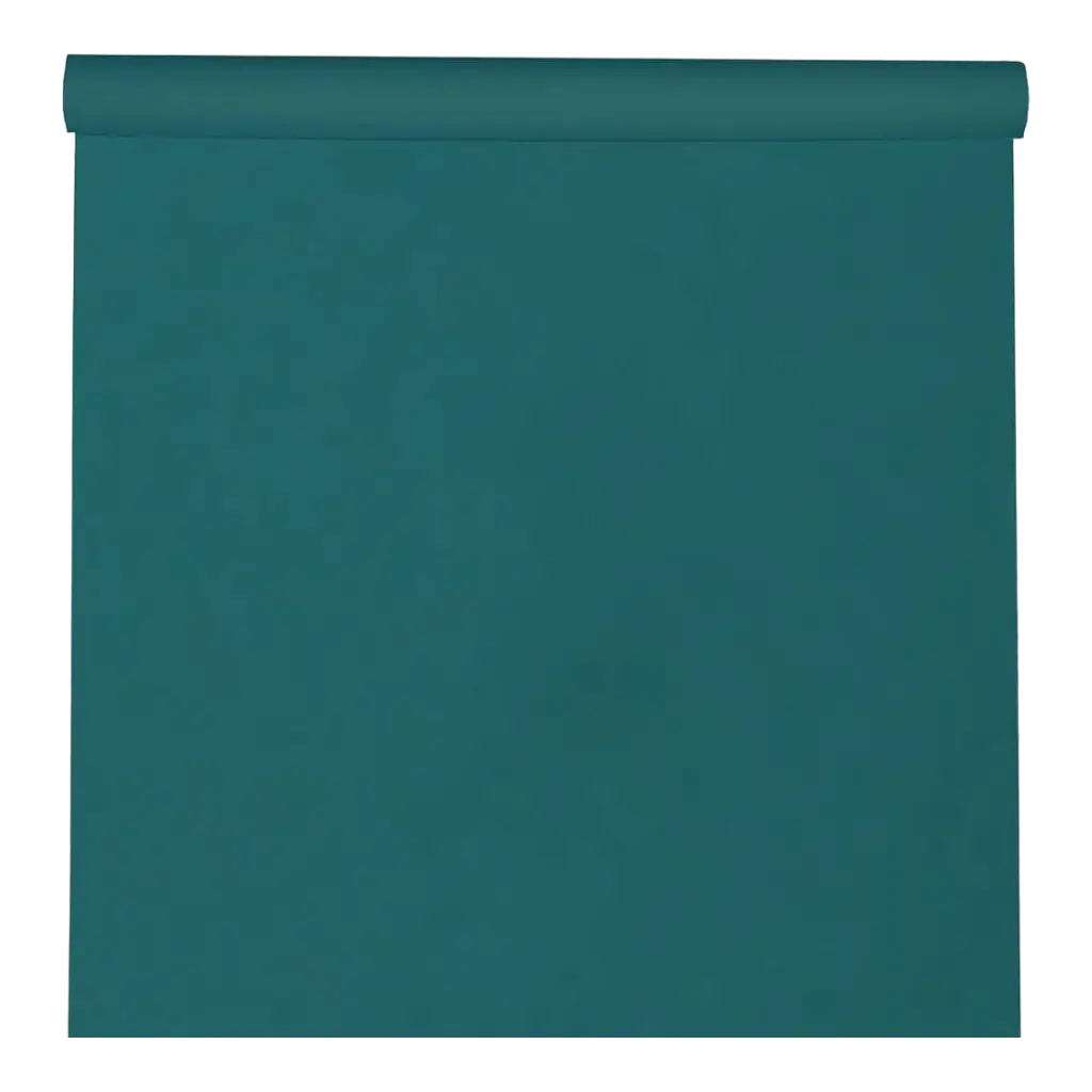 Tischdecke Harmony Entenblau - 1,2 x 10 mètres