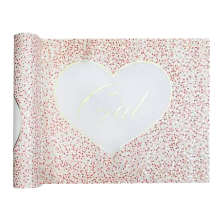 Tischläufer Girl & Boy Rose - 3 Meter