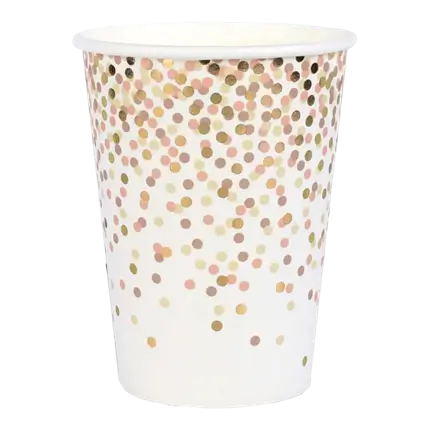 Girl & Boy Becher Rosa - 10er-Set