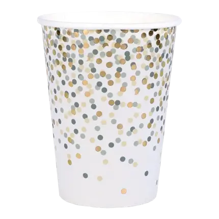 Girl & Boy Becher Blau - 10er-Set