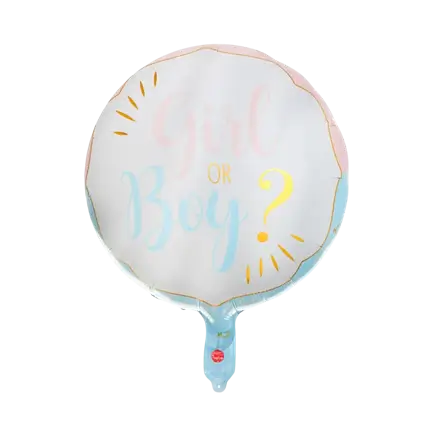 Aluminiumballon Girl oder Boy