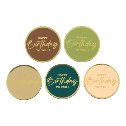 Tischdekoration - Birthday Jungle - 10er-Set