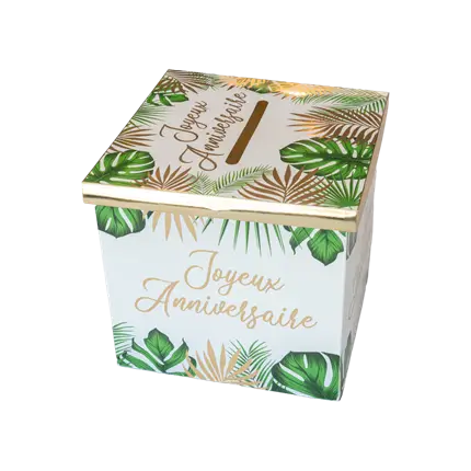 Tropische Geburtstagsurne