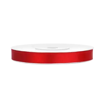 Rotes Satinband 25 Meter