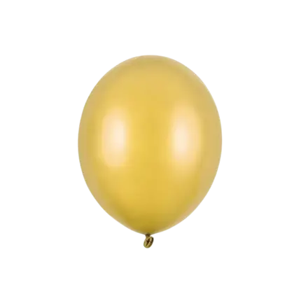 Lot von 50 Luftballons in Metallic-Gold