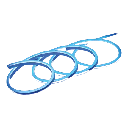 LED-Band mit Neon-Effekt in Blau - 5m