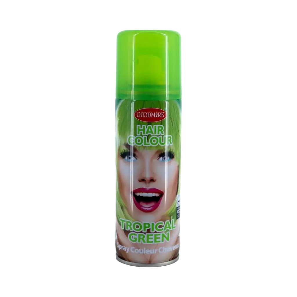 Haarfarbiges Haarspray, fluotastic green, 125 ml