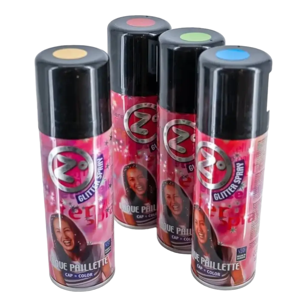 ZOCOOL GLITTERSPRAY 125 ML BLAU