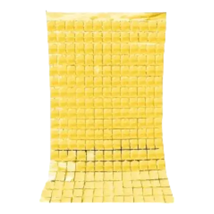 Glimmender Vorhang Goldquadrat