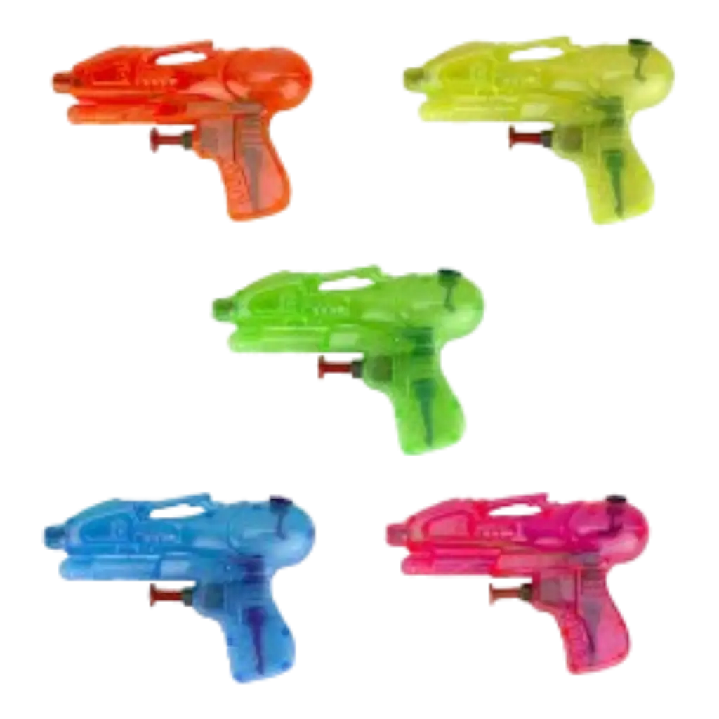 Set aus 5 Mini-Wasserpistolen