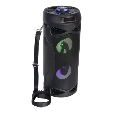 LED BLUETOOTH-LAUTSPRECHER MIT USB & MICRO-SD PARTY-BAZOOKA