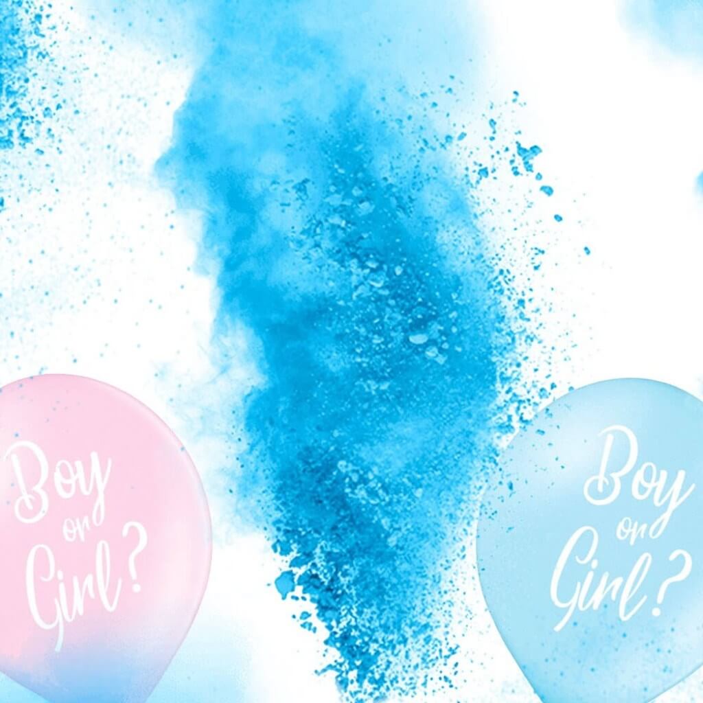 Mini Gender Reveal Feuerlöscher - Blau