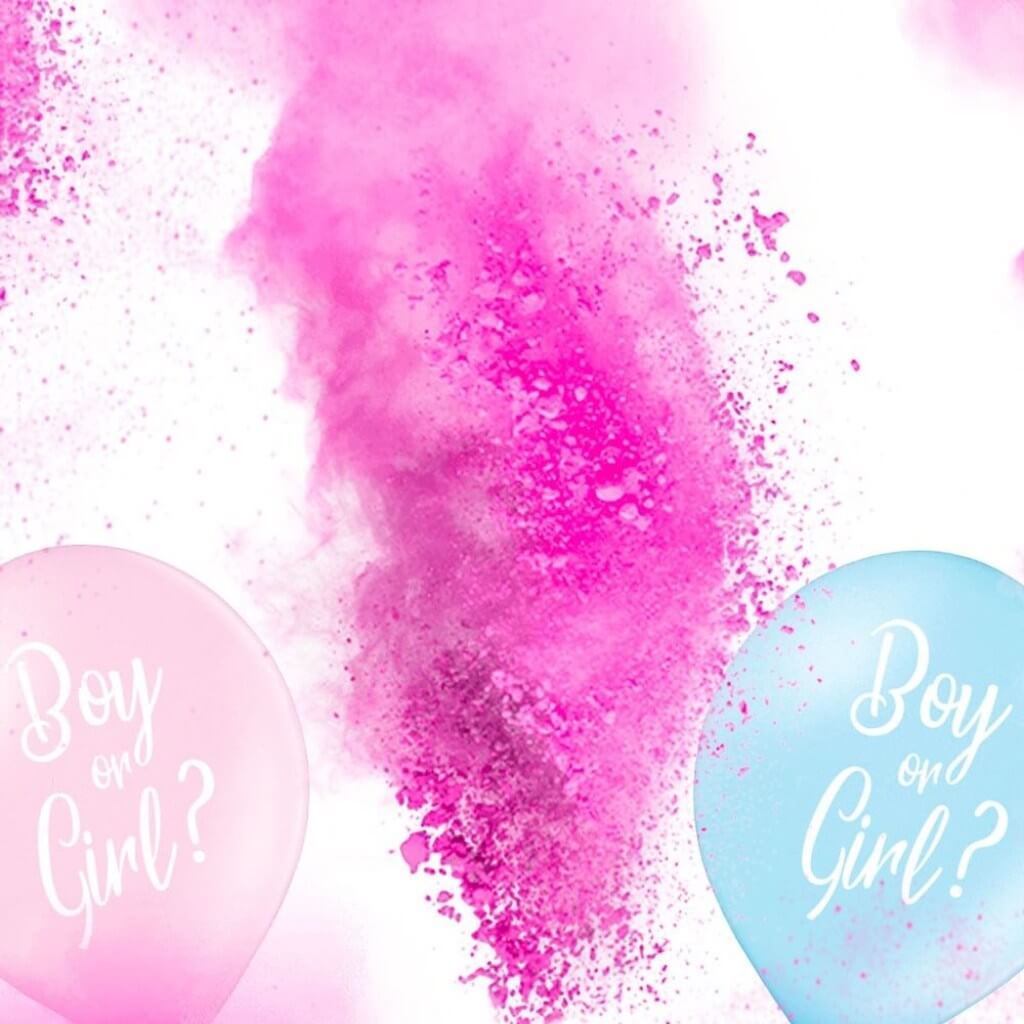 Mini Gender Reveal Feuerlöscher - Rosa