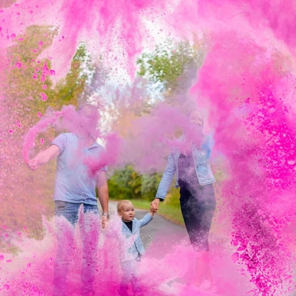 Mini Gender Reveal Feuerlöscher - Rosa