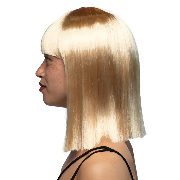 Perücke Blonde Bob Mittellang