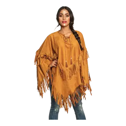 Poncho Indianerin