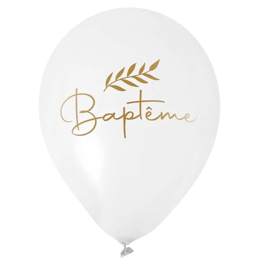 Taufe Ballon - 6er-Set