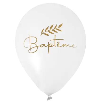 Taufe Ballon - 6er-Set