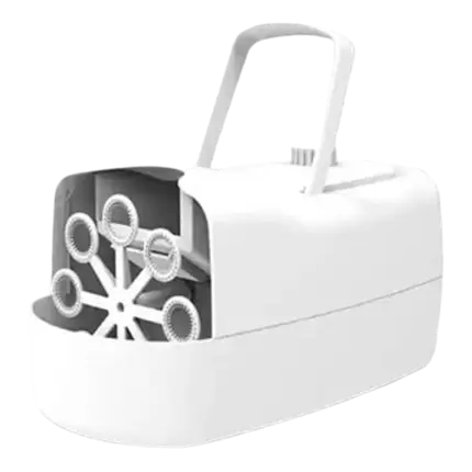 Blasenmaschine mit Batterien oder USB