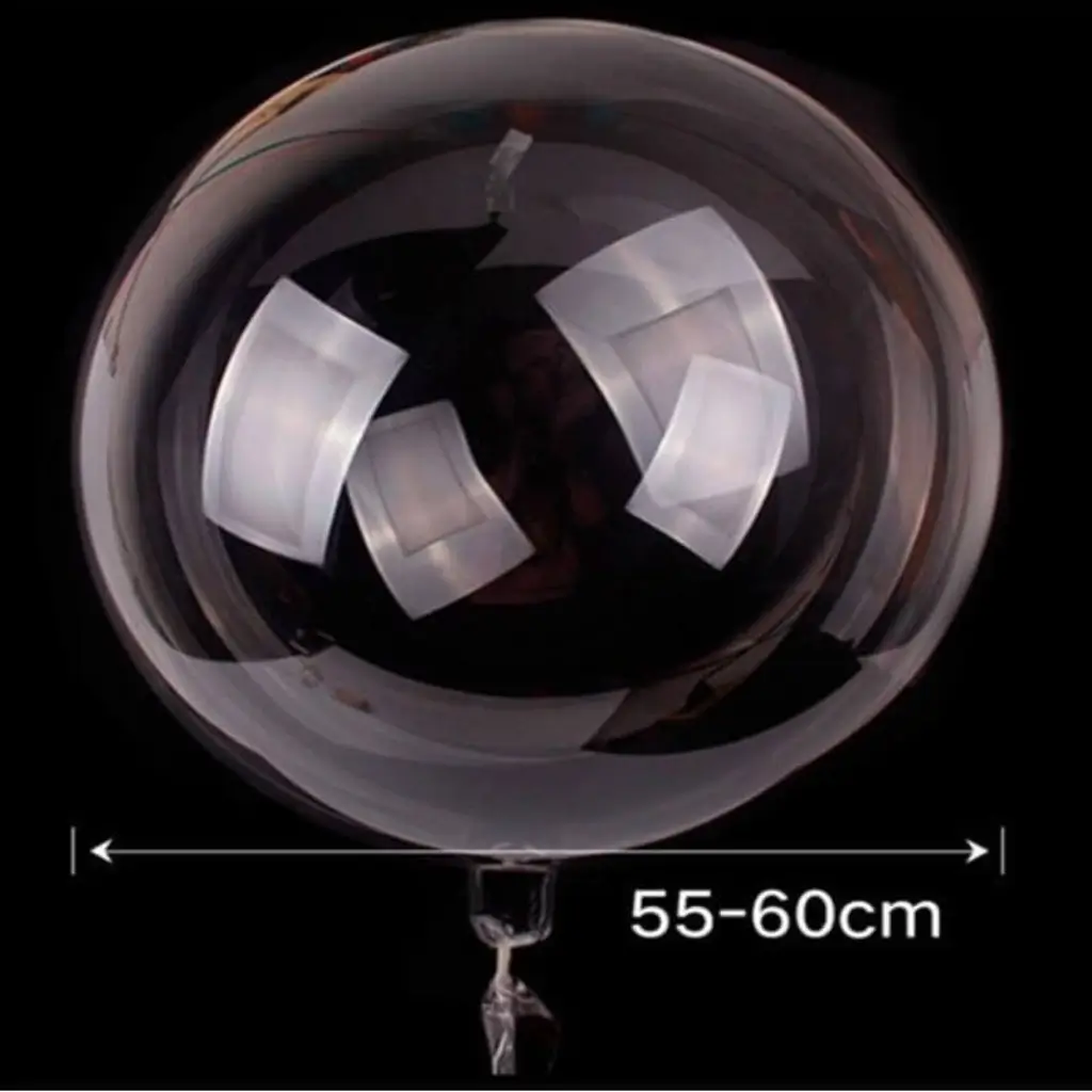 Transparenter Luftballon ø60cm - 3er-Set