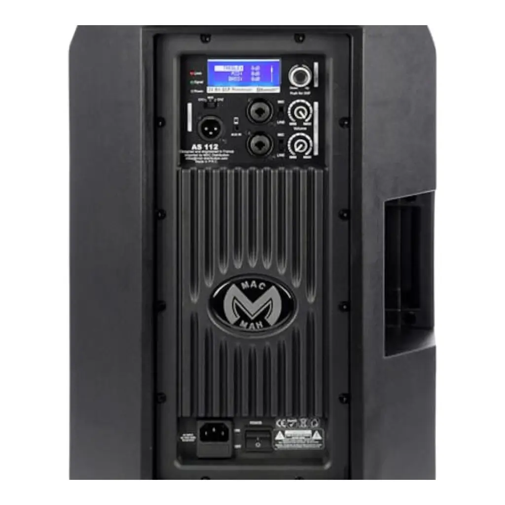 Mac Mah AS112 Verstärker-Lautsprecher - 12" 1000W Bi-Amping