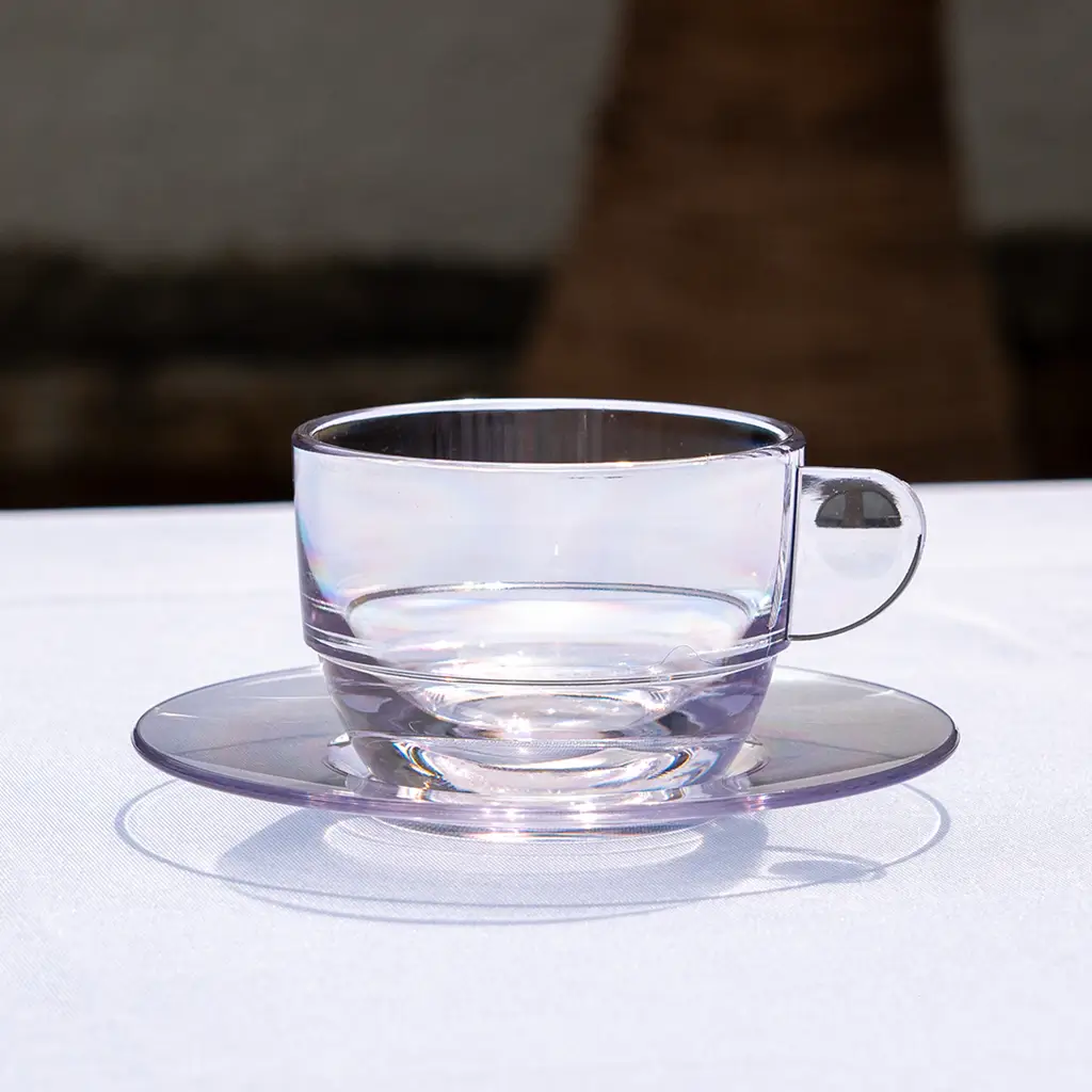 Doppelte Espressotasse Transparent 16,6cl - 6er-Set