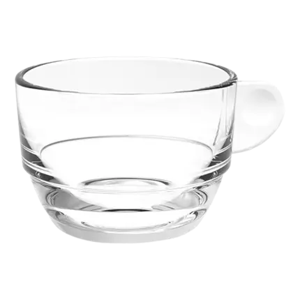 Doppelte Espressotasse Transparent 16,6cl - 6er-Set