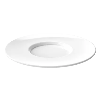 Doppelte Espresso-Untertasse Weiß ø 13cm - 6er-Set