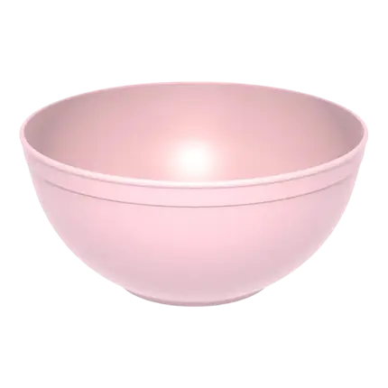 Unzerbrechliche Salatschüssel / Schüssel PP Mineral Pastellrosa ø 20cm