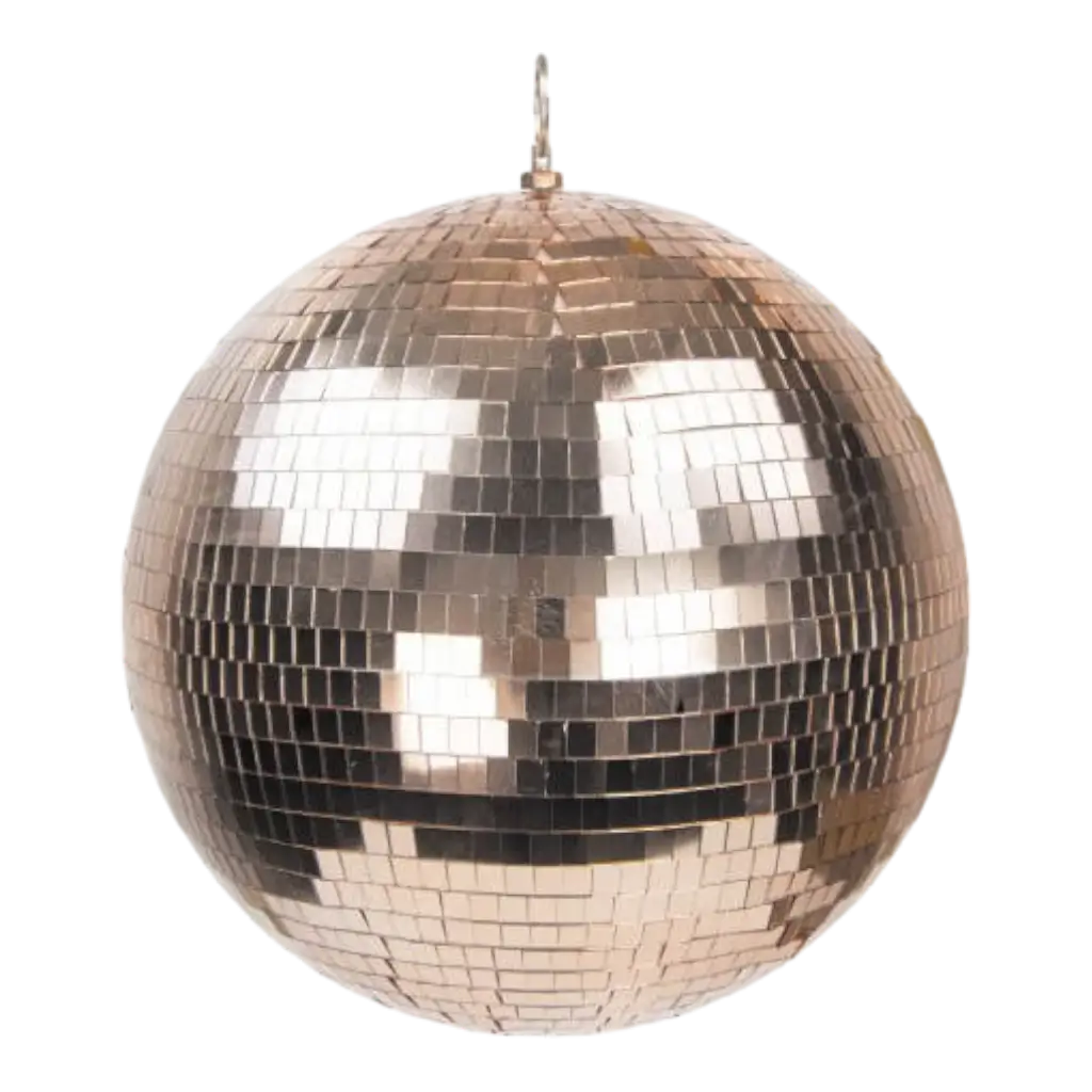 Disco Disco-Kugel Roségold - 20cm