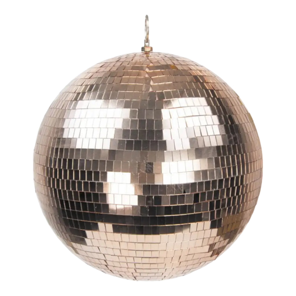 Disco Disco-Kugel Roségold - 30cm