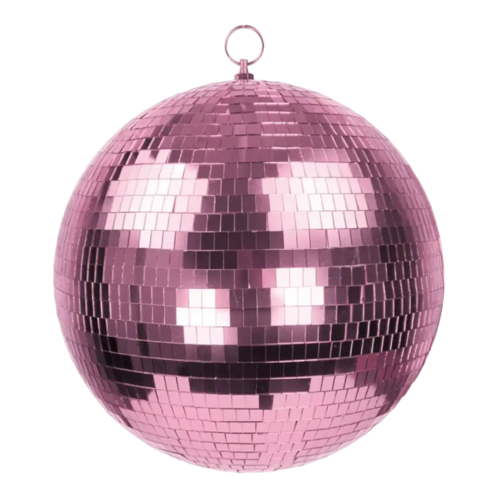 Disco Diskokugel Rosa - 30cm