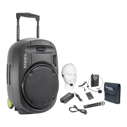 Eigenständiger tragbarer 12-Zoll-Lautsprecher mit USB