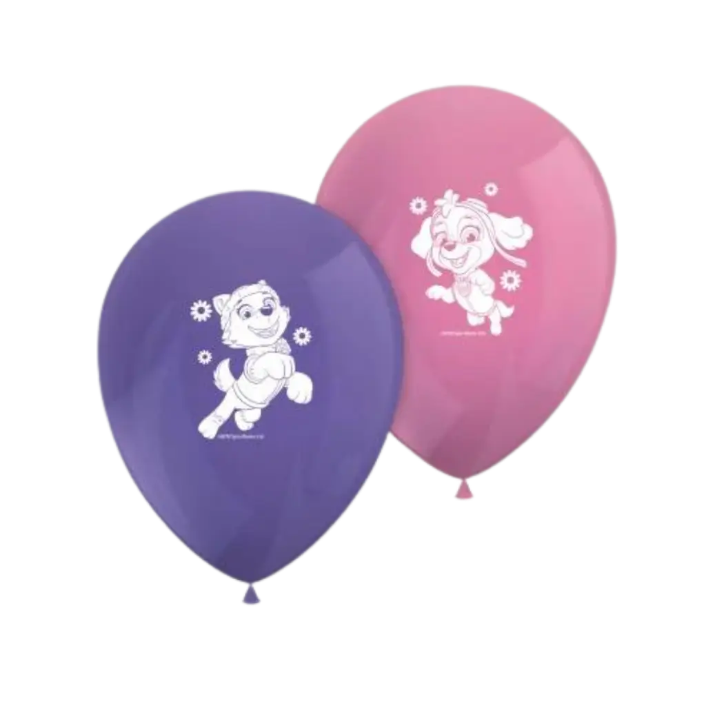 Pat'Patrouille Girly Ballon - 8er-Set