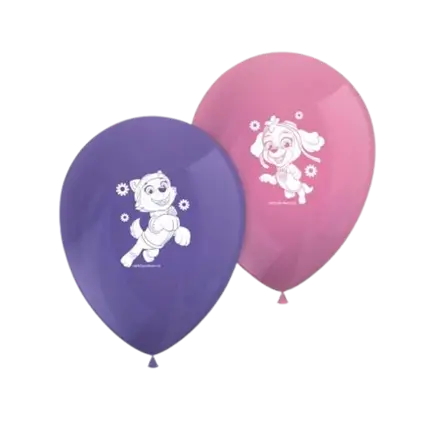 Pat'Patrouille Girly Ballon - 8er-Set