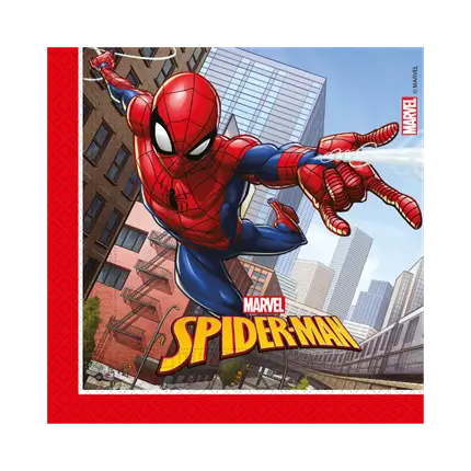Spiderman Handtuch - 20er Pack