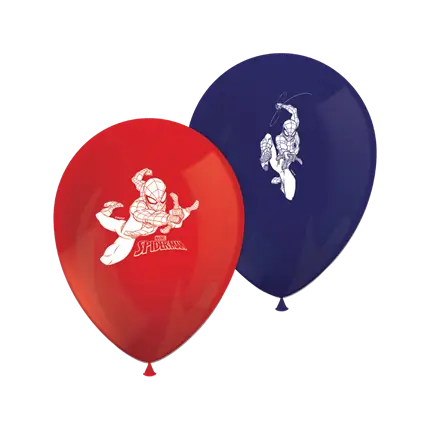 Spiderman-Ballon - 8er-Set
